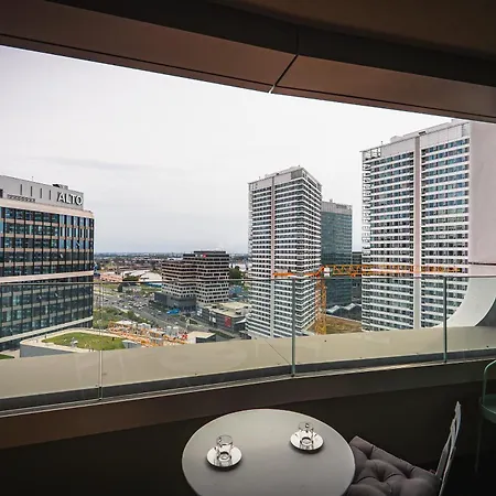 Sky Park's Luxury Ii With Prime View Appartement Bratislava